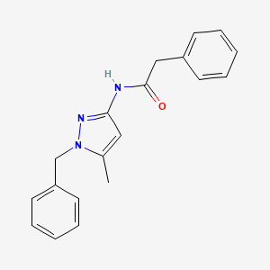 N-(1-benzyl-5-methyl-1H-pyrazol-3-yl)-2-phenylacetamide