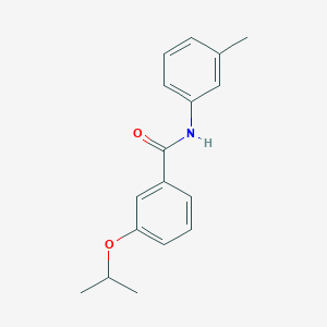 3-isopropoxy-N-(3-methylphenyl)benzamide