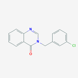 3-(3-chlorobenzyl)-4(3H)-quinazolinone