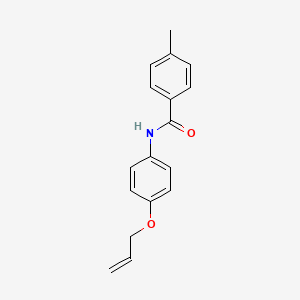 4-methyl-N-(4-prop-2-enoxyphenyl)benzamide