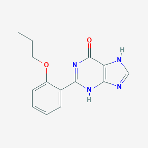 B044174 2-(2-Propoxyphenyl)-6-purinone CAS No. 119409-07-3