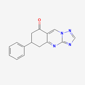 6-phenyl-6,7-dihydro[1,2,4]triazolo[5,1-b]quinazolin-8(5H)-one