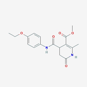 Methyl 4-[(4-ethoxyphenyl)carbamoyl]-6-hydroxy-2-methyl-4,5-dihydropyridine-3-carboxylate