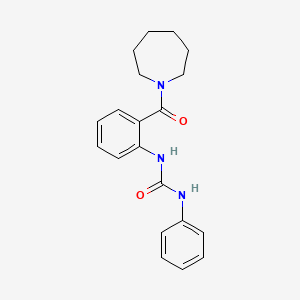 N-[2-(1-azepanylcarbonyl)phenyl]-N'-phenylurea