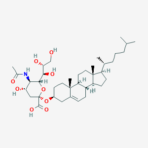 B044184 N-Acetylneuraminyl cholesterol CAS No. 113108-90-0