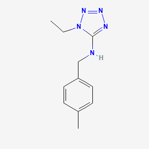 1-ethyl-N-(4-methylbenzyl)-1H-tetrazol-5-amine