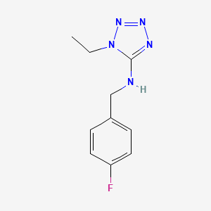 1-ethyl-N-(4-fluorobenzyl)-1H-tetrazol-5-amine