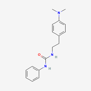 3-{2-[4-(DIMETHYLAMINO)PHENYL]ETHYL}-1-PHENYLUREA