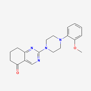 2-[4-(2-methoxyphenyl)piperazin-1-yl]-7,8-dihydroquinazolin-5(6H)-one