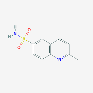 molecular formula C10H10N2O2S B4419924 2-methylquinoline-6-sulfonamide 