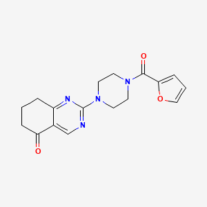 2-[4-(2-FURYLCARBONYL)PIPERAZINO]-7,8-DIHYDRO-5(6H)-QUINAZOLINONE