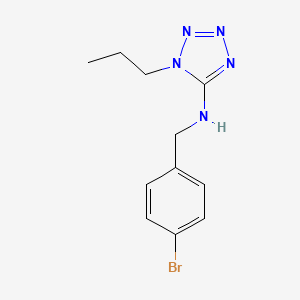 N-(4-bromobenzyl)-1-propyl-1H-tetrazol-5-amine