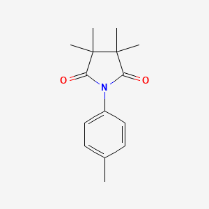 3,3,4,4-tetramethyl-1-(4-methylphenyl)pyrrolidine-2,5-dione