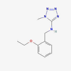 {N}-(2-ethoxybenzyl)-1-methyl-1{H}-tetrazol-5-amine