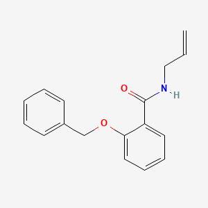 molecular formula C17H17NO2 B4420253 N-allyl-2-(benzyloxy)benzamide 