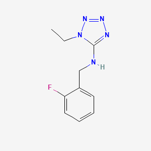 1-ethyl-N-(2-fluorobenzyl)-1H-tetrazol-5-amine