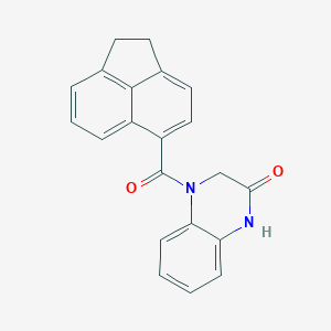 4-(1,2-dihydroacenaphthylen-5-ylcarbonyl)-3,4-dihydroquinoxalin-2(1H)-one