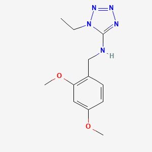 N-(2,4-dimethoxybenzyl)-1-ethyl-1H-tetrazol-5-amine