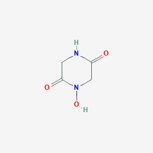 B044210 1-Hydroxypiperazine-2,5-dione CAS No. 122556-75-6