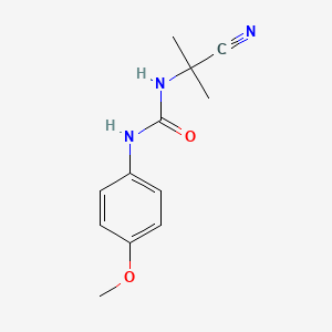 1-(2-Cyanopropan-2-yl)-3-(4-methoxyphenyl)urea