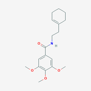 N-[2-(1-cyclohexen-1-yl)ethyl]-3,4,5-trimethoxybenzamide