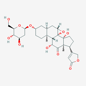 molecular formula C29H40O11 B044212 密码毒素 CAS No. 111420-57-6