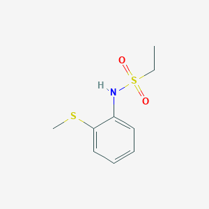 N-(2-(methylthio)phenyl)ethanesulfonamide