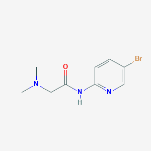 N-(5-bromopyridin-2-yl)-2-(dimethylamino)acetamide