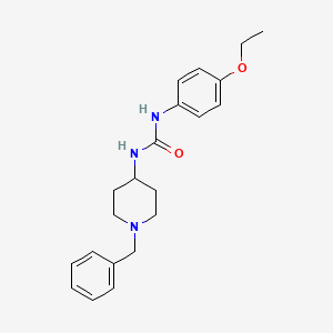 N-(1-BENZYL-4-PIPERIDYL)-N'-(4-ETHOXYPHENYL)UREA