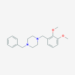 1-Benzyl-4-(2,3-dimethoxybenzyl)piperazine