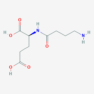 B044237 N-(gamma-Aminobutyryl)glutamic acid CAS No. 122910-12-7