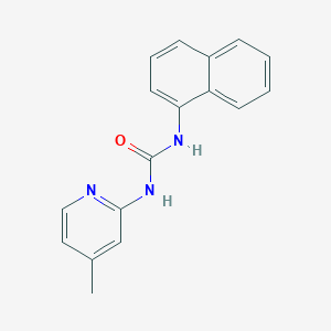 1-(4-Methylpyridin-2-yl)-3-naphthalen-1-ylurea