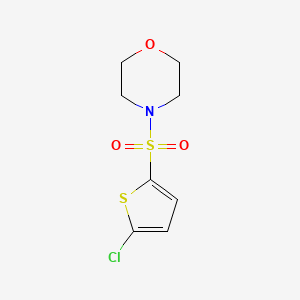 4-[(5-Chlorothiophen-2-yl)sulfonyl]morpholine