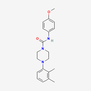 4-(2,3-dimethylphenyl)-N-(4-methoxyphenyl)piperazine-1-carboxamide