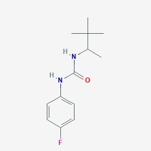 1-(3,3-Dimethylbutan-2-yl)-3-(4-fluorophenyl)urea