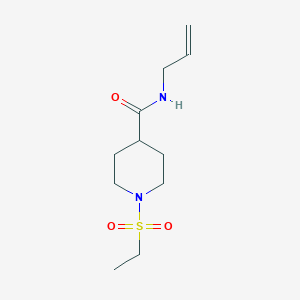 N-allyl-1-(ethylsulfonyl)piperidine-4-carboxamide