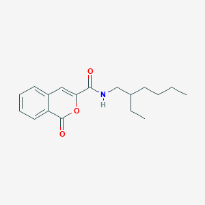 molecular formula C18H23NO3 B442485 N-(2-ethylhexyl)-1-oxo-1H-isochromene-3-carboxamide 