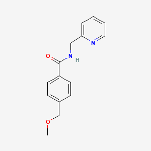 4-(methoxymethyl)-N-(2-pyridinylmethyl)benzamide