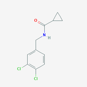 molecular formula C11H11Cl2NO B442506 N-(3,4-dichlorobenzyl)cyclopropanecarboxamide 