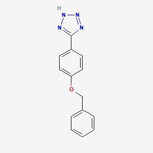 5-[4-(benzyloxy)phenyl]-2H-tetrazole