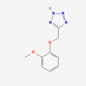 5-[(2-methoxyphenoxy)methyl]-1H-tetrazole