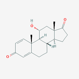 molecular formula C19H24O3 B044257 11α-羟基雄烯-1,4-二烯-3,17-二酮 CAS No. 7801-18-5