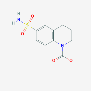 methyl 6-(aminosulfonyl)-3,4-dihydro-1(2H)-quinolinecarboxylate