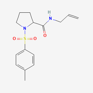 1-(4-methylphenyl)sulfonyl-N-prop-2-enylpyrrolidine-2-carboxamide