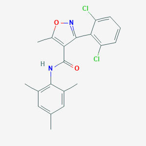 3-(2,6-dichlorophenyl)-N-mesityl-5-methyl-4-isoxazolecarboxamide