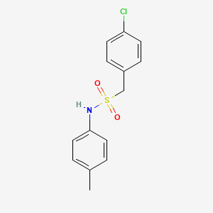 1-(4-chlorophenyl)-N-(4-methylphenyl)methanesulfonamide