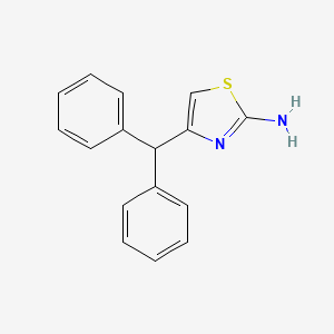 4-(diphenylmethyl)-2-Thiazolamine