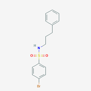 molecular formula C15H16BrNO2S B442735 4-bromo-N-(3-phenylpropyl)benzenesulfonamide CAS No. 211675-73-9