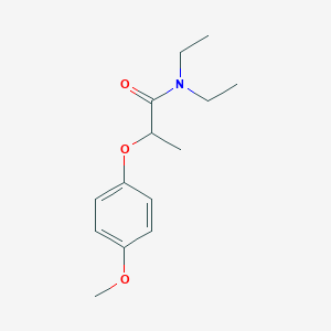 N,N-diethyl-2-(4-methoxyphenoxy)propanamide