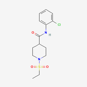 N-(2-chlorophenyl)-1-(ethylsulfonyl)piperidine-4-carboxamide